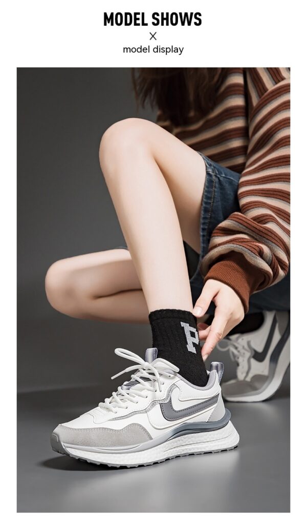 Couple Sneakers Autumn Leather Surface Casual All-matching - Image 7