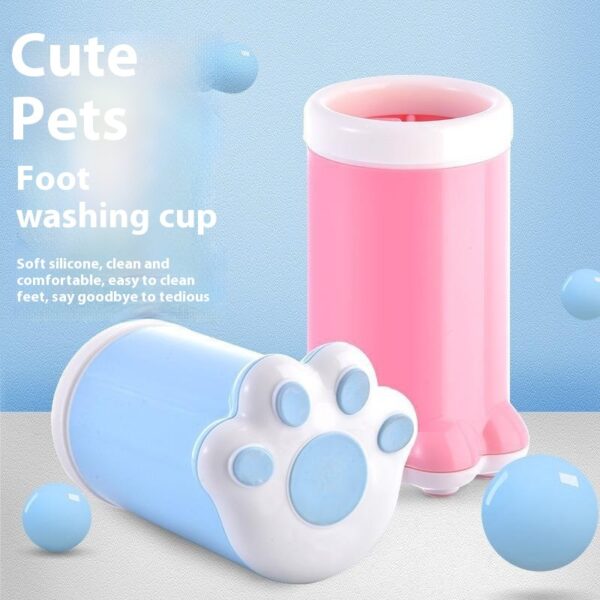 Dog Cleaning And Beauty Tools Portable Pets Dog's Paw Large Silicone Foot-washing Machine Pet Products - Image 7